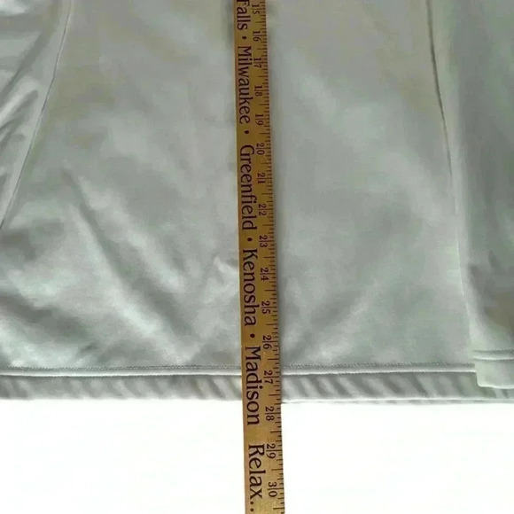 Under Armour White Full Zip Jacket Embroidered Spartan Lacrosse Zip Pockets - Picture 10 of 10